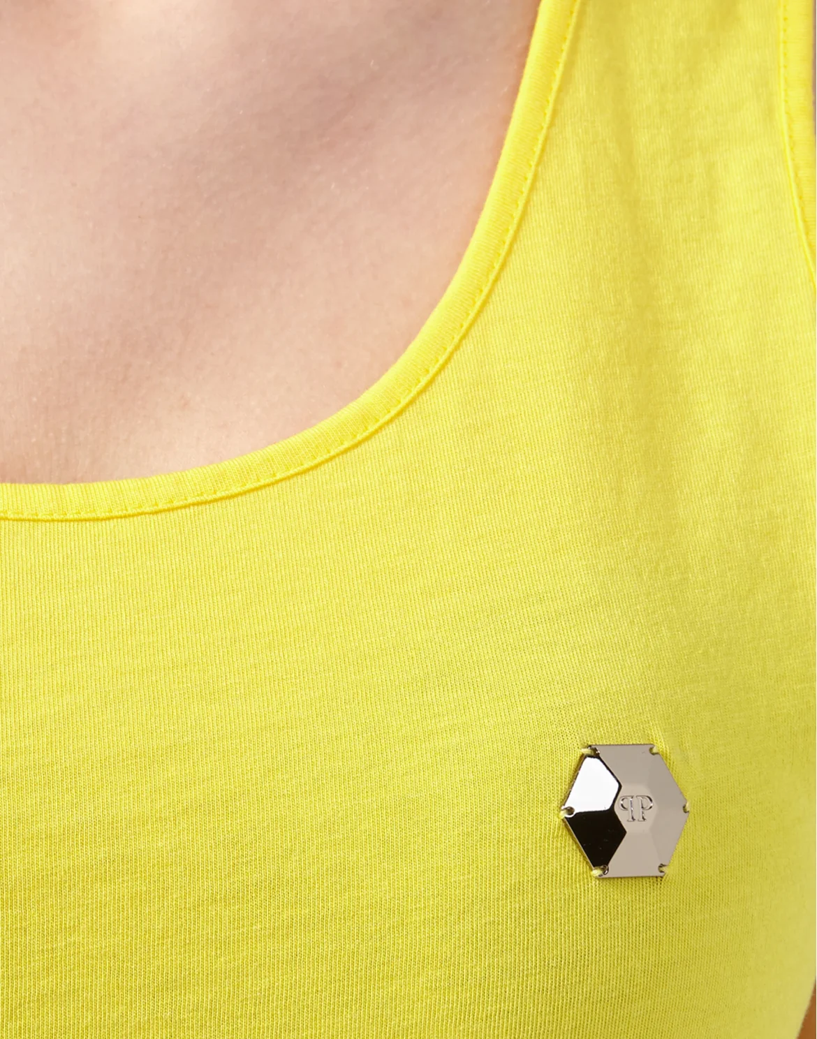 Tank top Basic one, цвет: Желтый