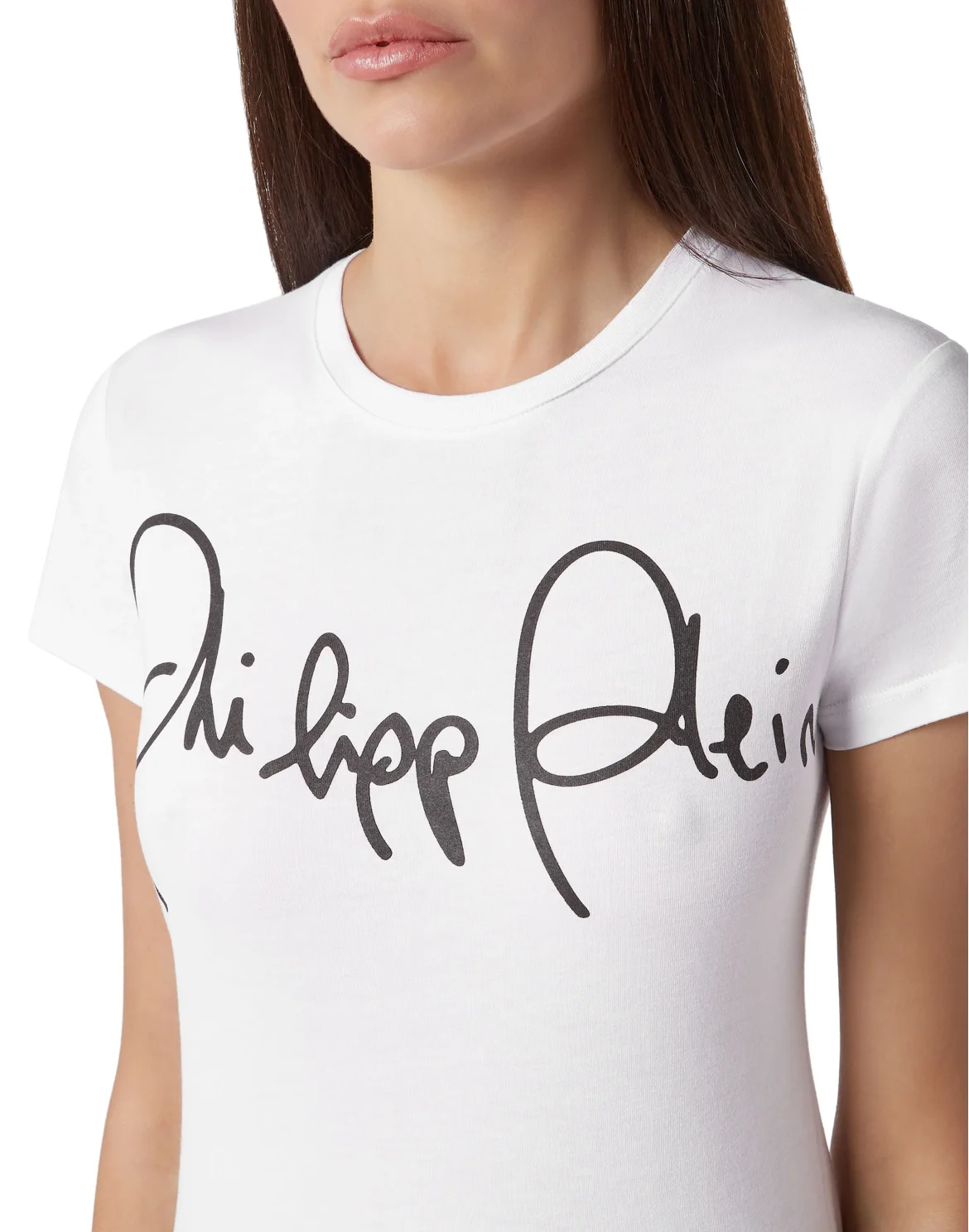 T-shirt Round Neck SS "Signature", цвет: Белый