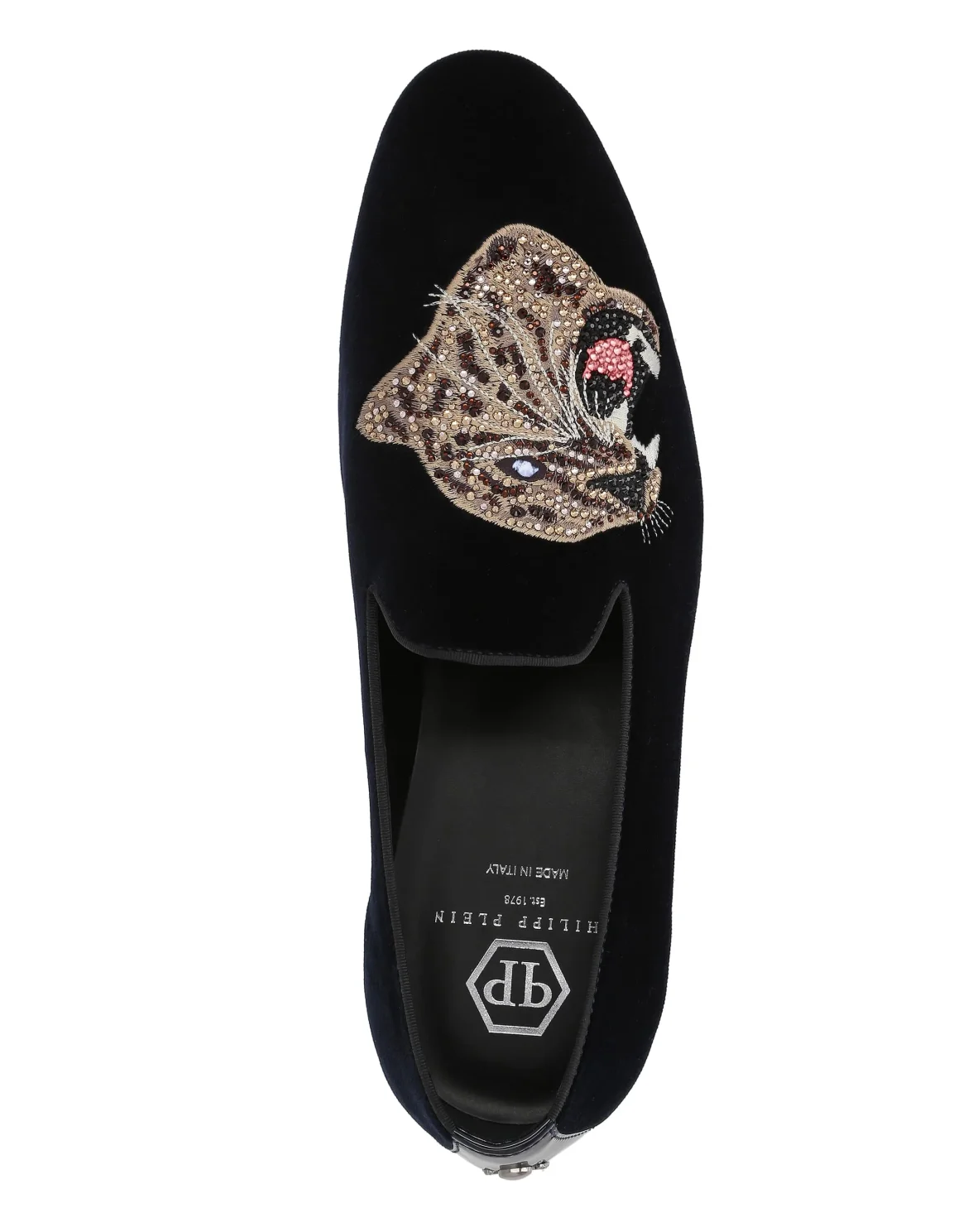 Moccasin "Roar strass", цвет: Синий