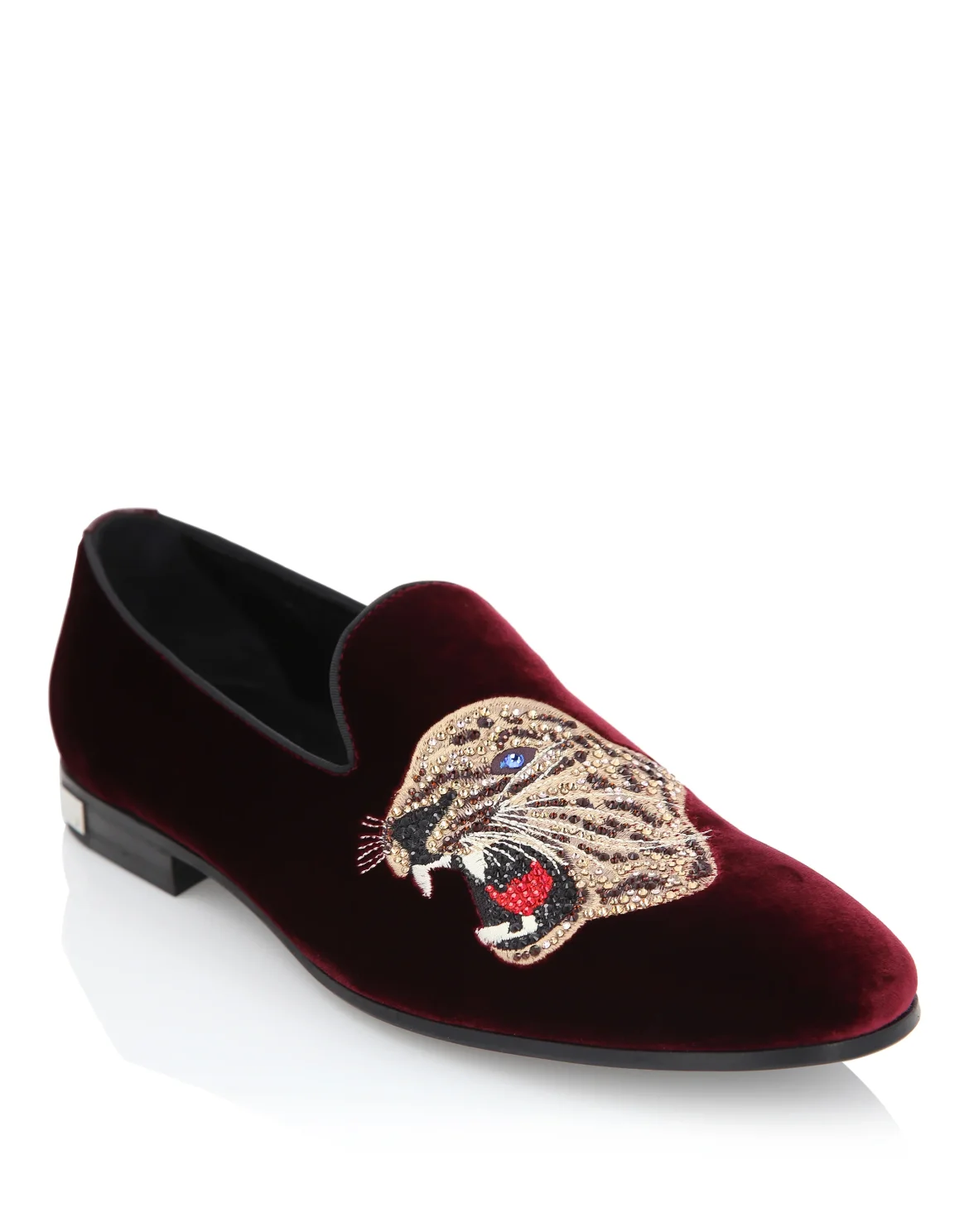 Moccasin "Roar strass", цвет: Красный