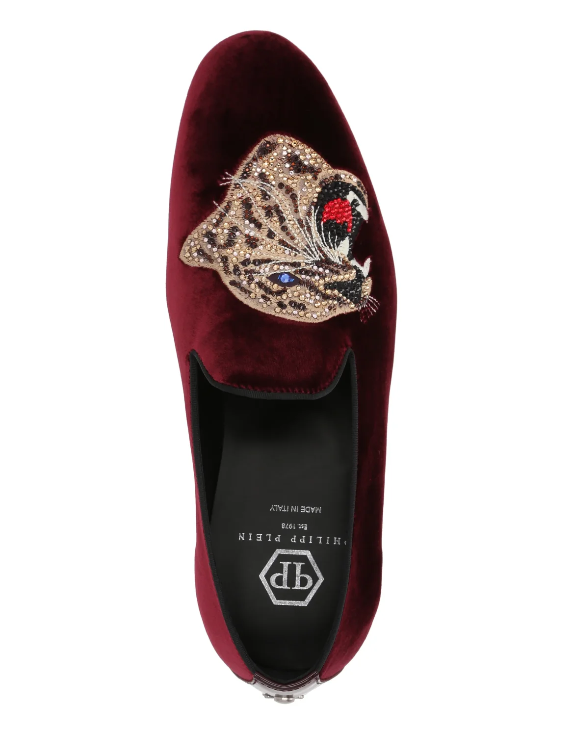 Moccasin "Roar strass", цвет: Красный