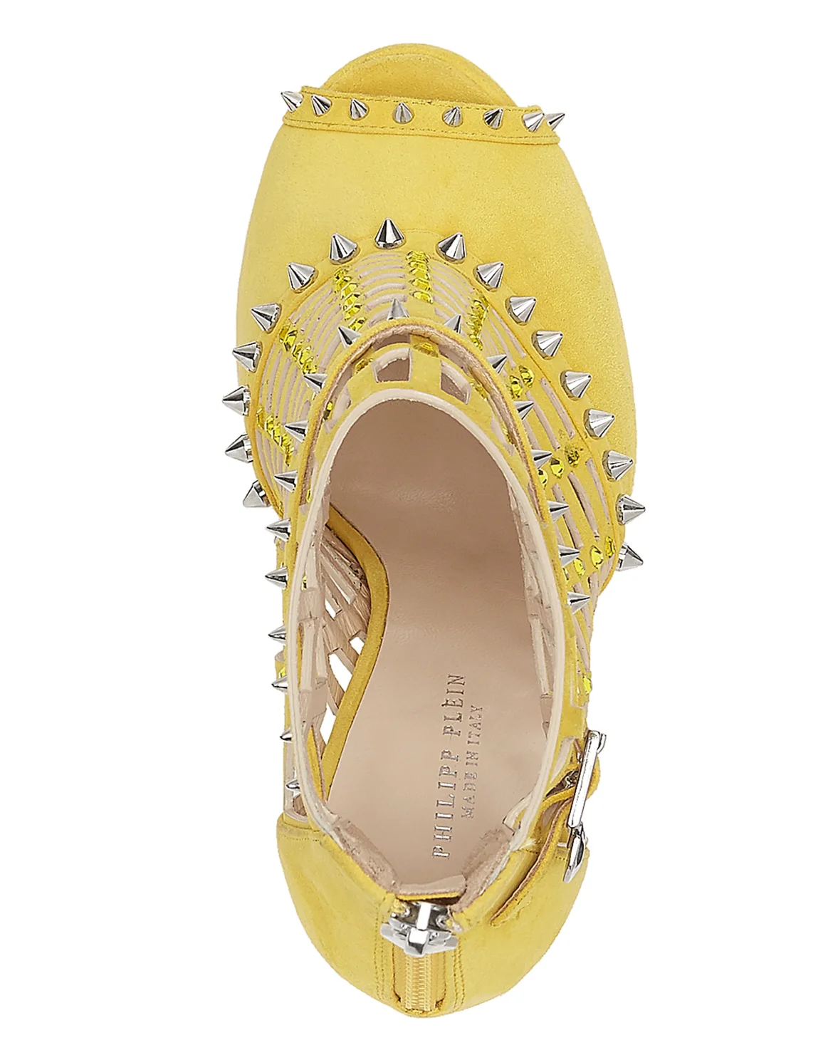 Sandals High Heels "Deep", цвет: Желтый