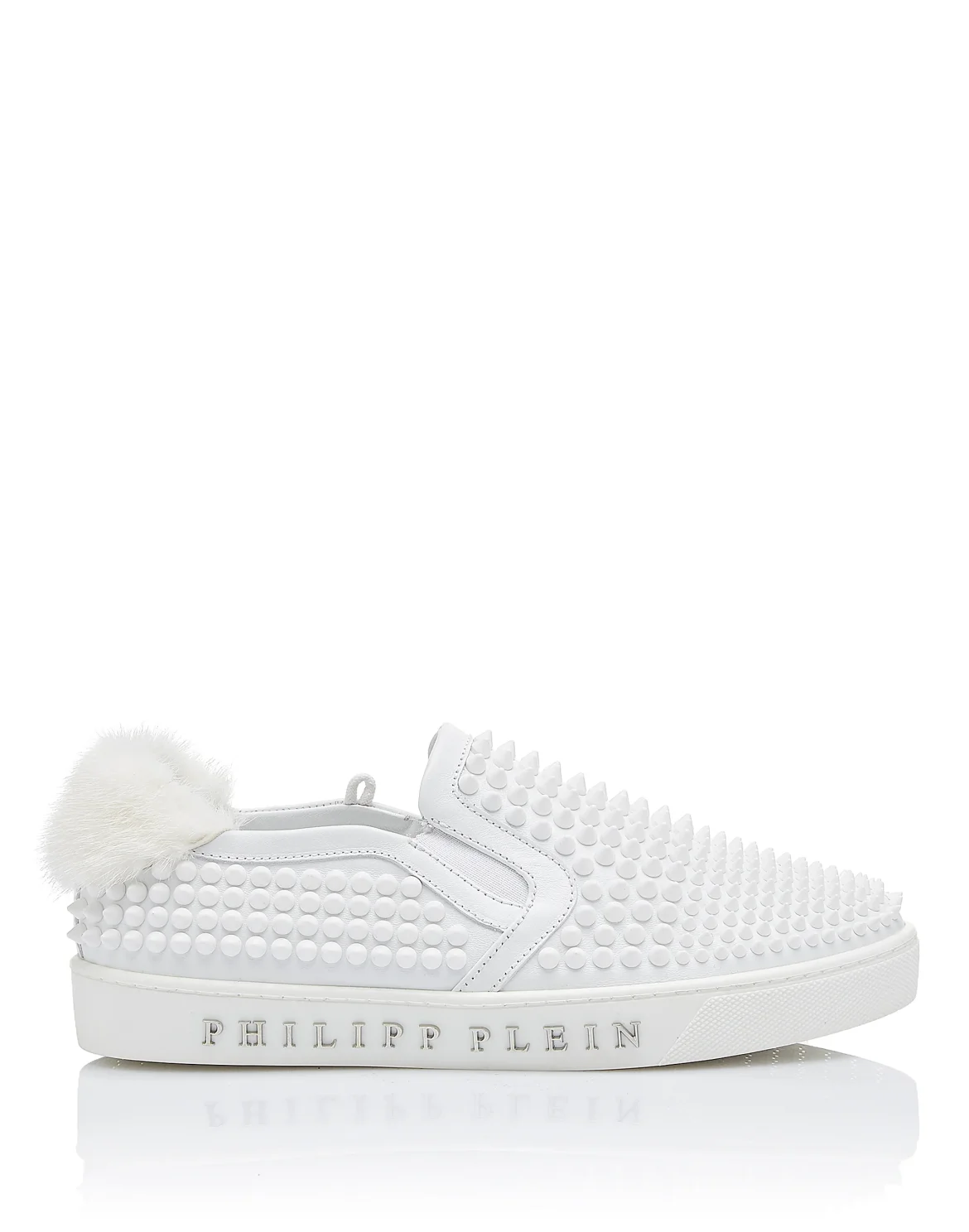 Slip On "Puff girl", цвет: Белый