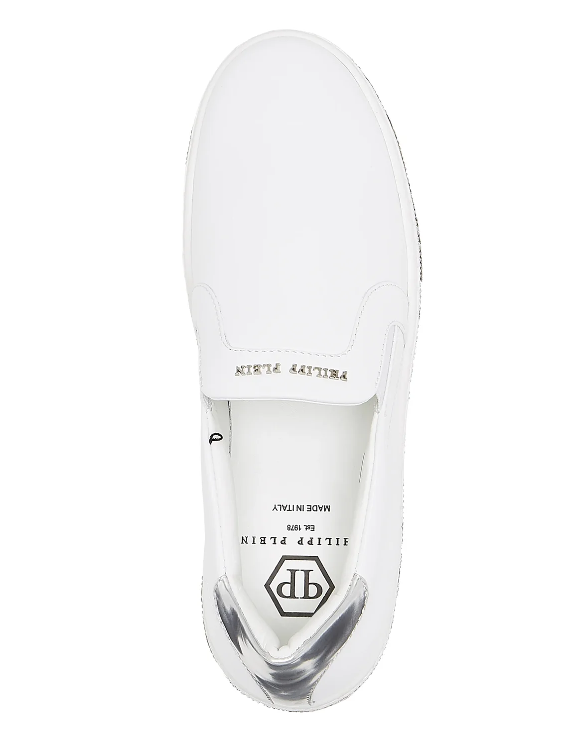 Slip On "We ain't gonna sleep", цвет: Белый