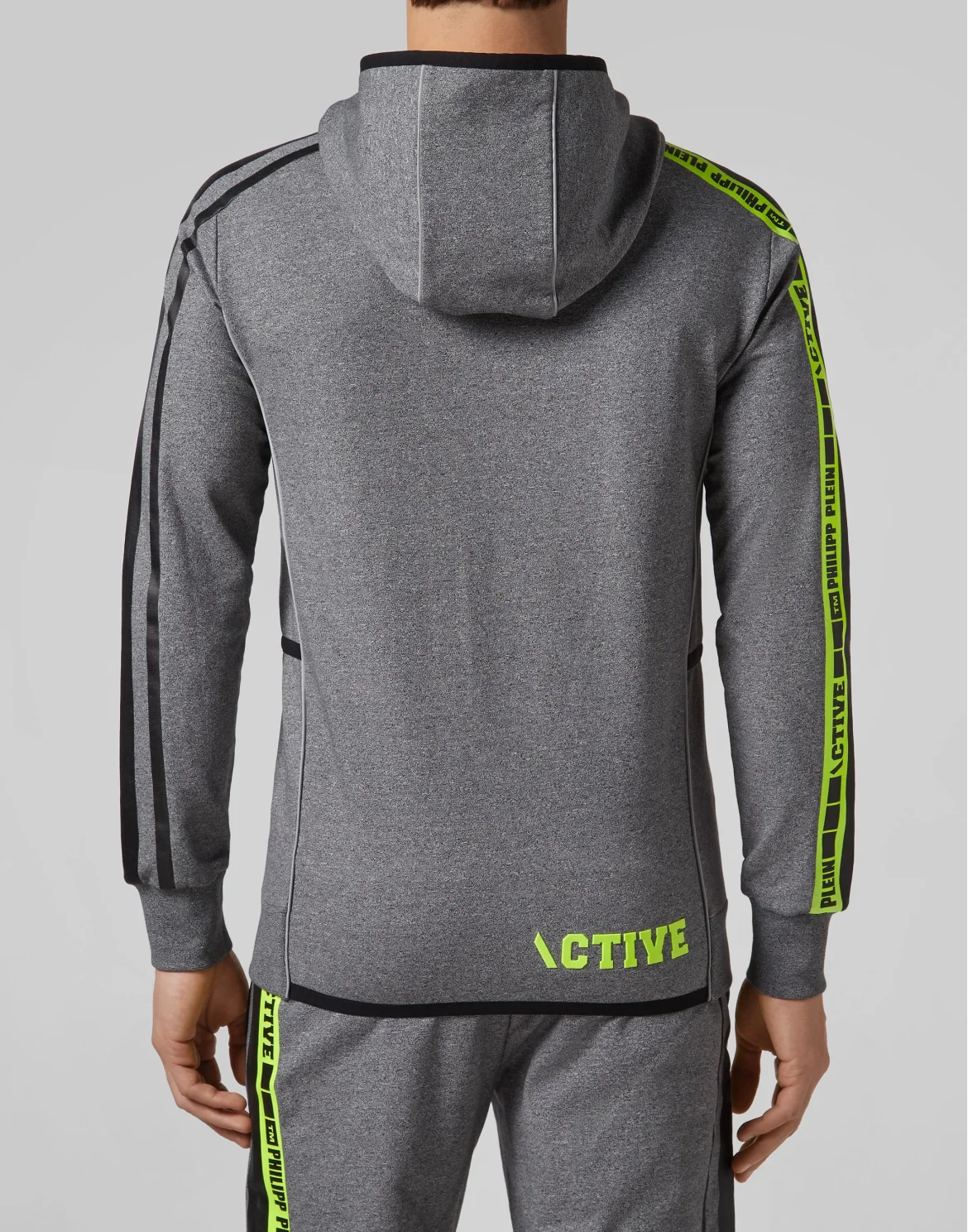 Hoodie Sweatjacket Philipp Plein TM, цвет: Серый