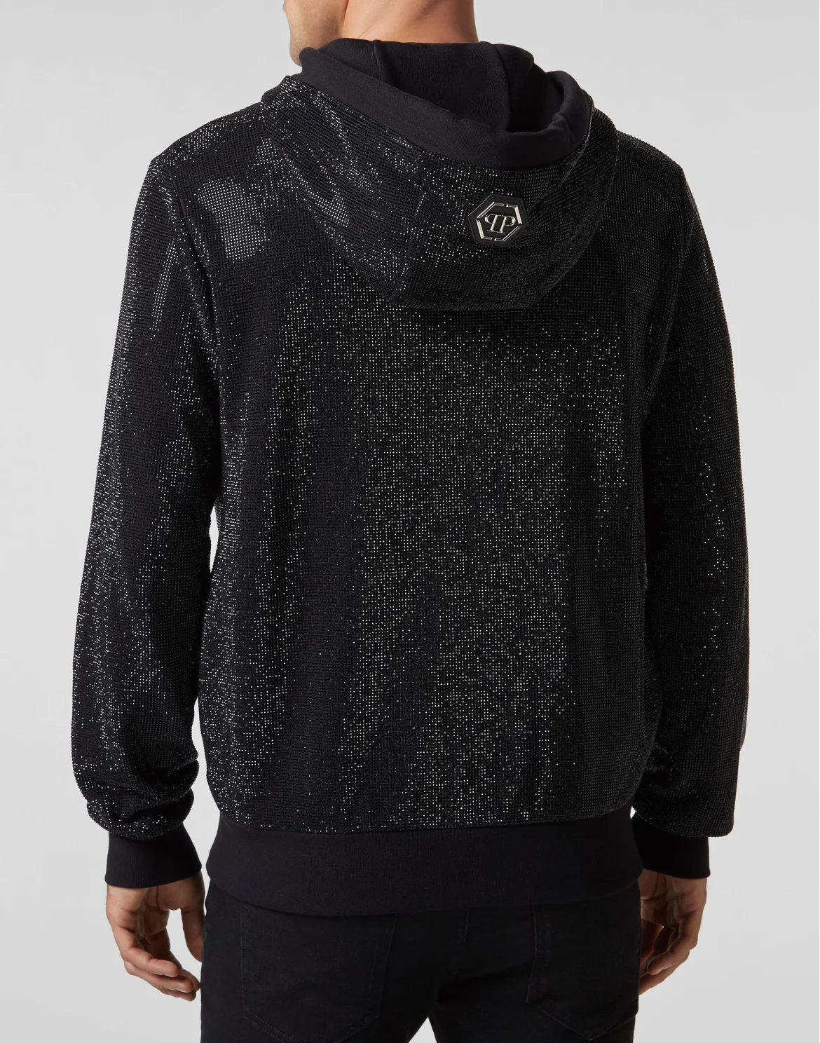Hoodie sweatshirt Skull, цвет: Черный