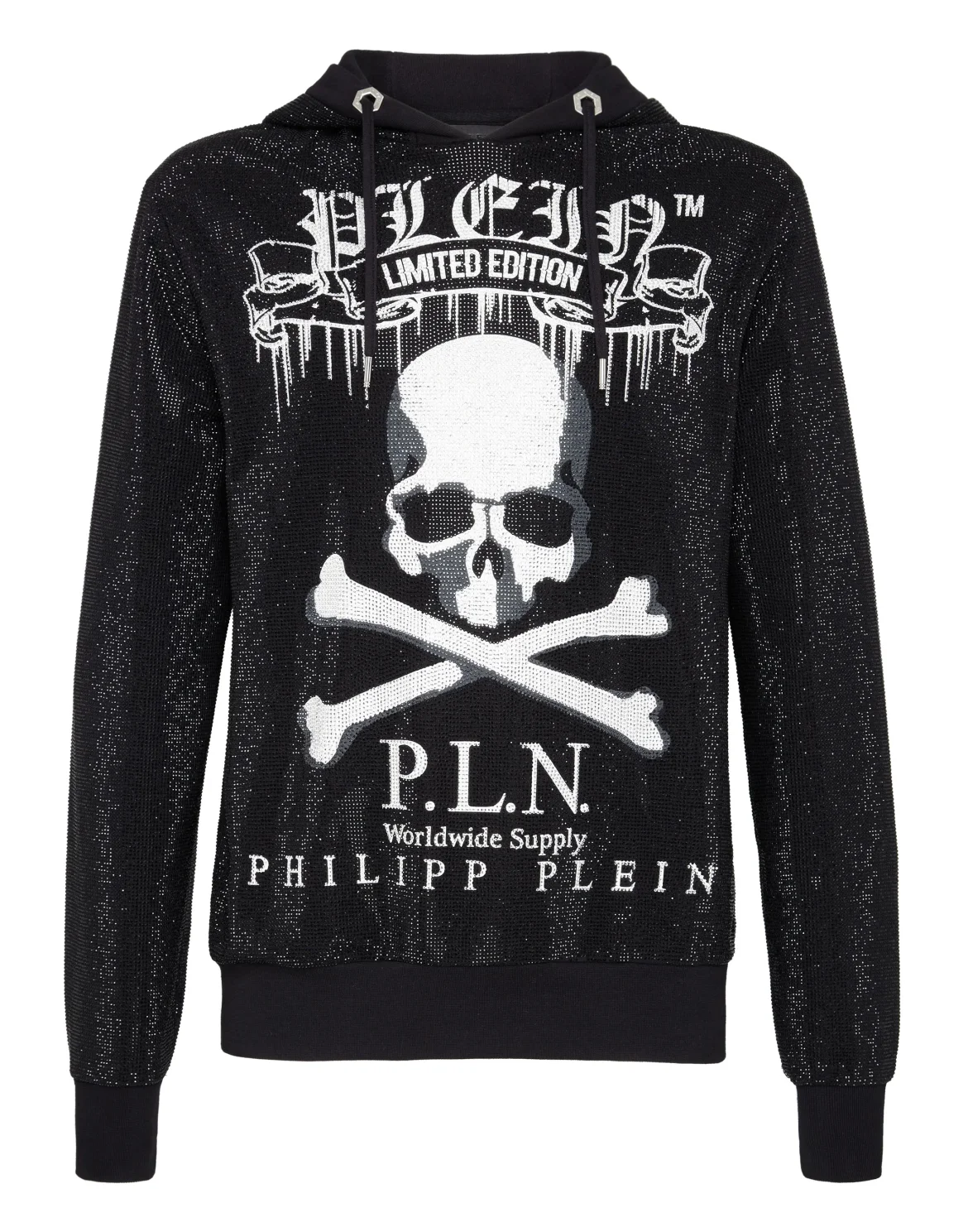 Hoodie sweatshirt Skull, цвет: Черный