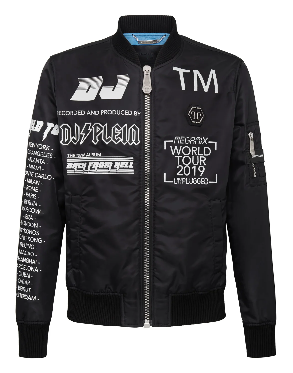 Bomber DJ Plein, цвет: Черный