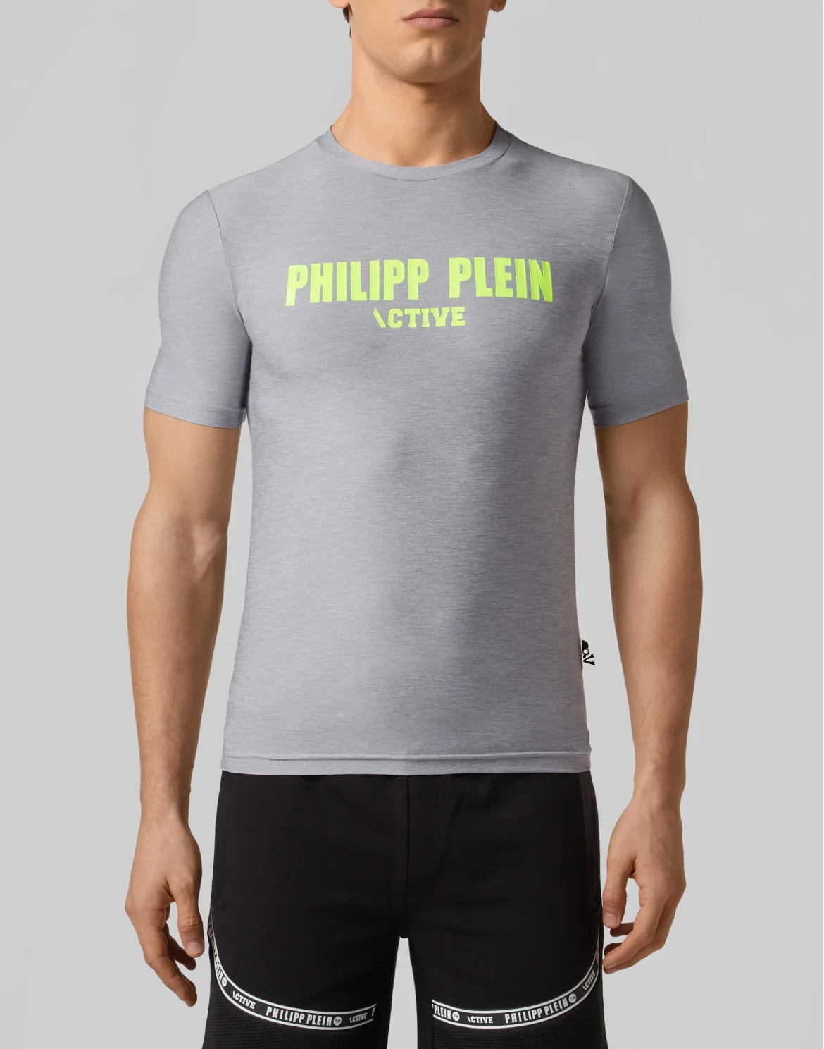 T-shirt Round Neck SS Statement, цвет: Серый