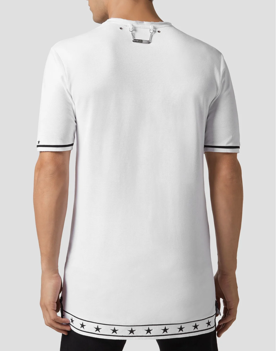 T-shirt Platinum Cut Round Neck PP1978, цвет: Белый