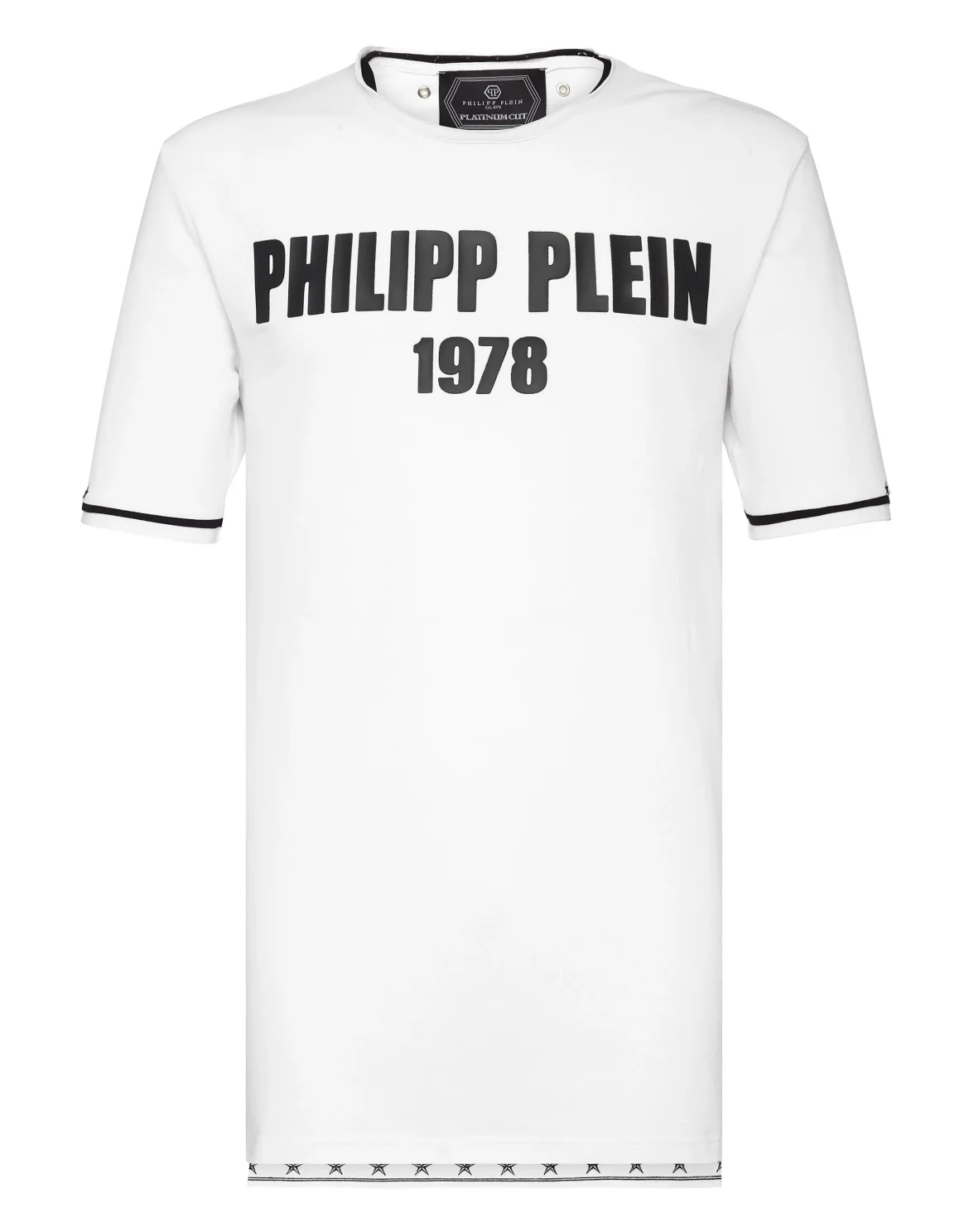 T-shirt Platinum Cut Round Neck PP1978, цвет: Белый
