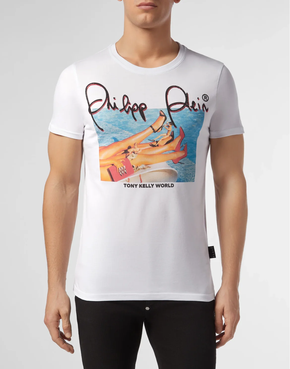 T-shirt Round Neck SS Tony Kelly, цвет: Белый