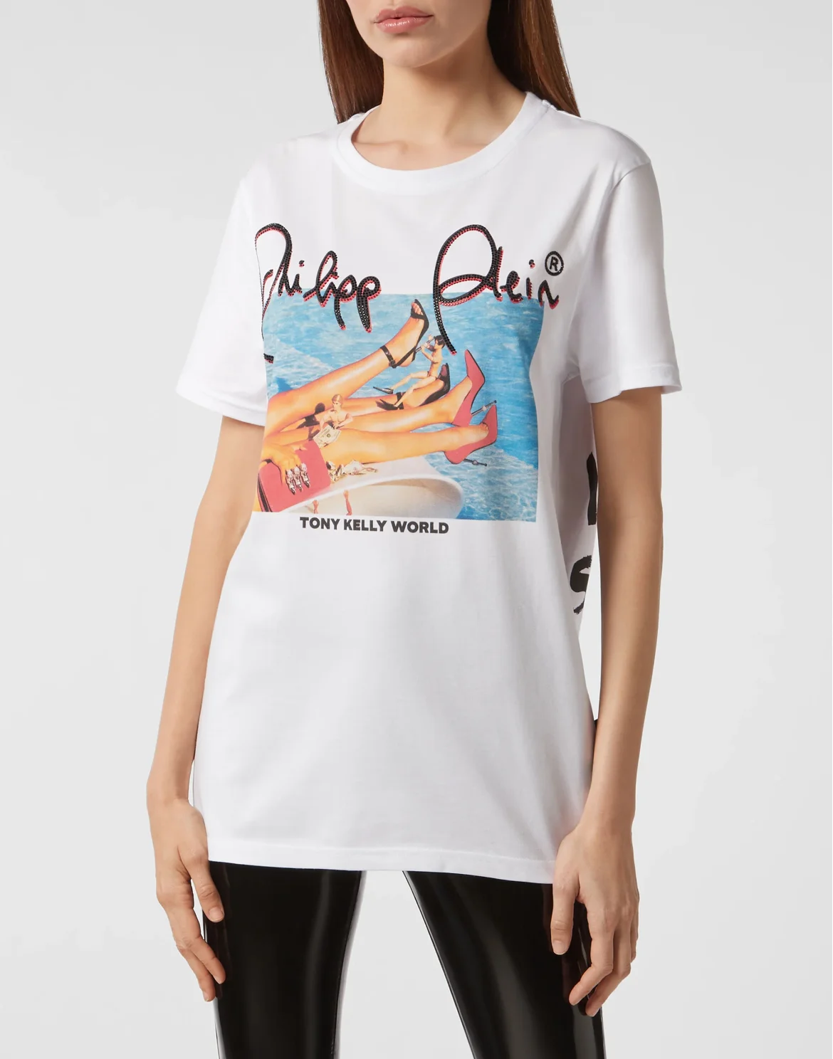 T-shirt Round Neck SS Tony Kelly, цвет: Белый