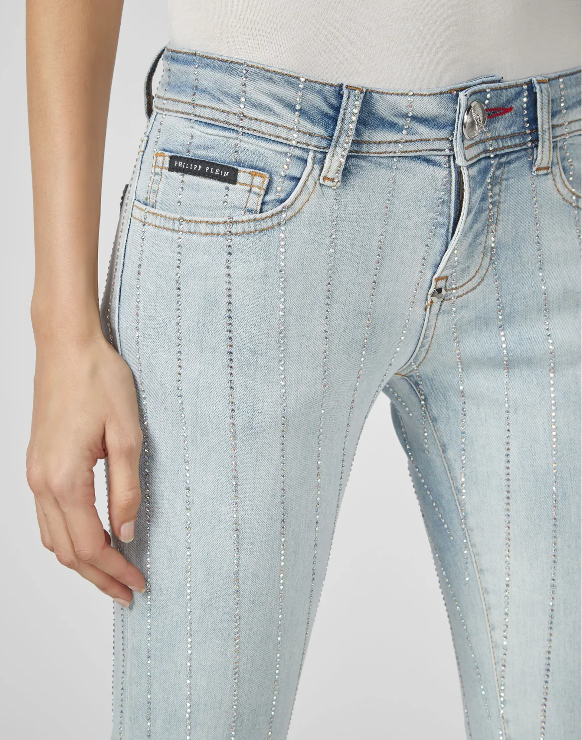Slim Fit Crystal, цвет: Голубой