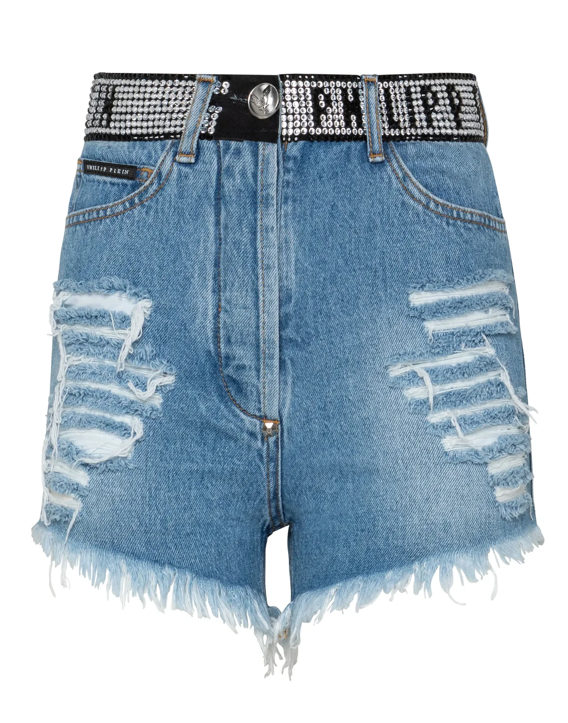 Hot pants Crystal Plein, цвет: Синий