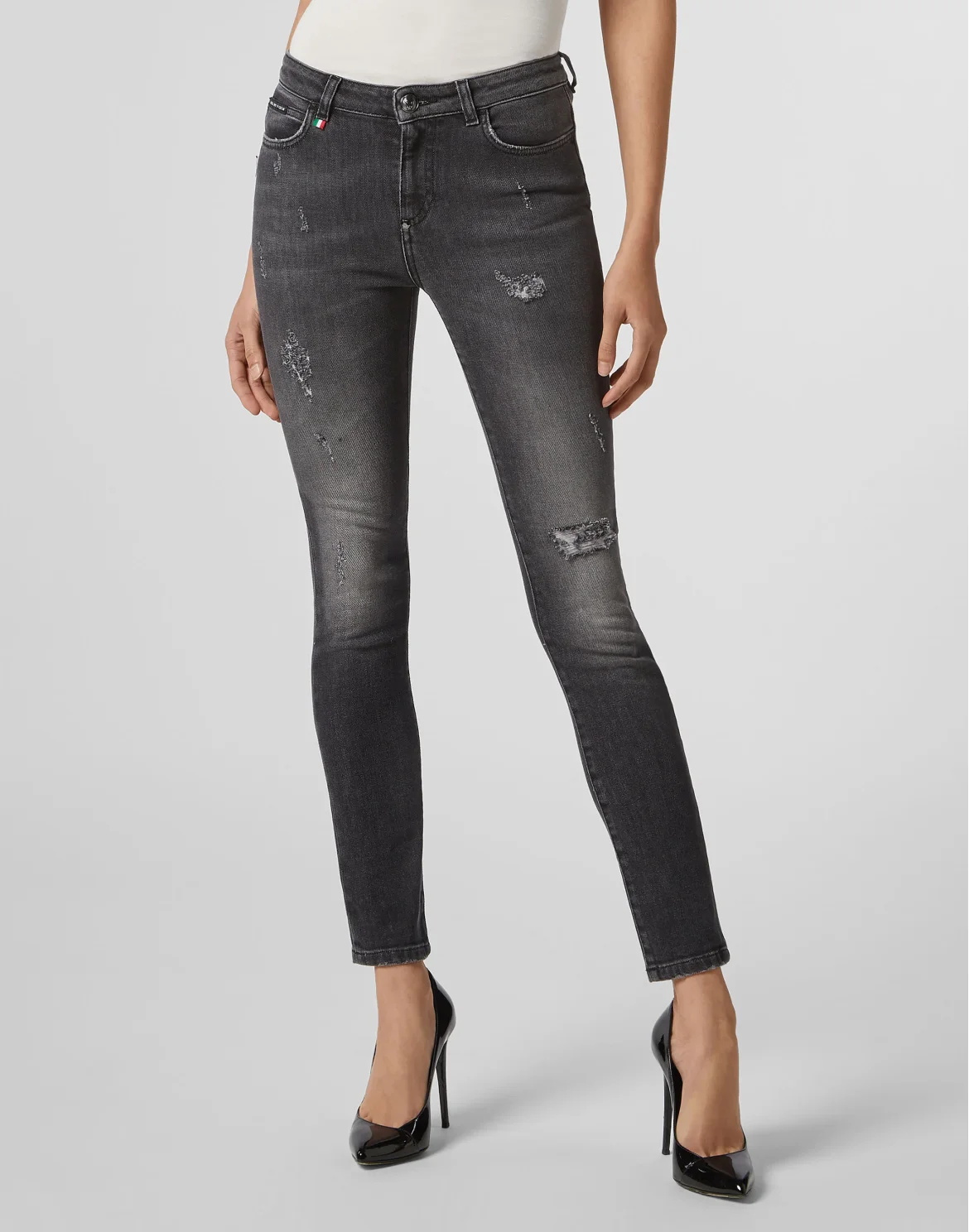 Slim Fit Statement, цвет: Синий