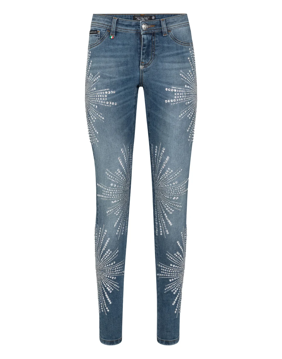 Jeggins Crystal, цвет: Синий