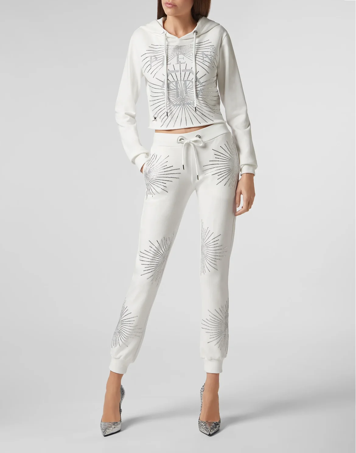 Hoodie sweatshirt Crystal, цвет: Белый