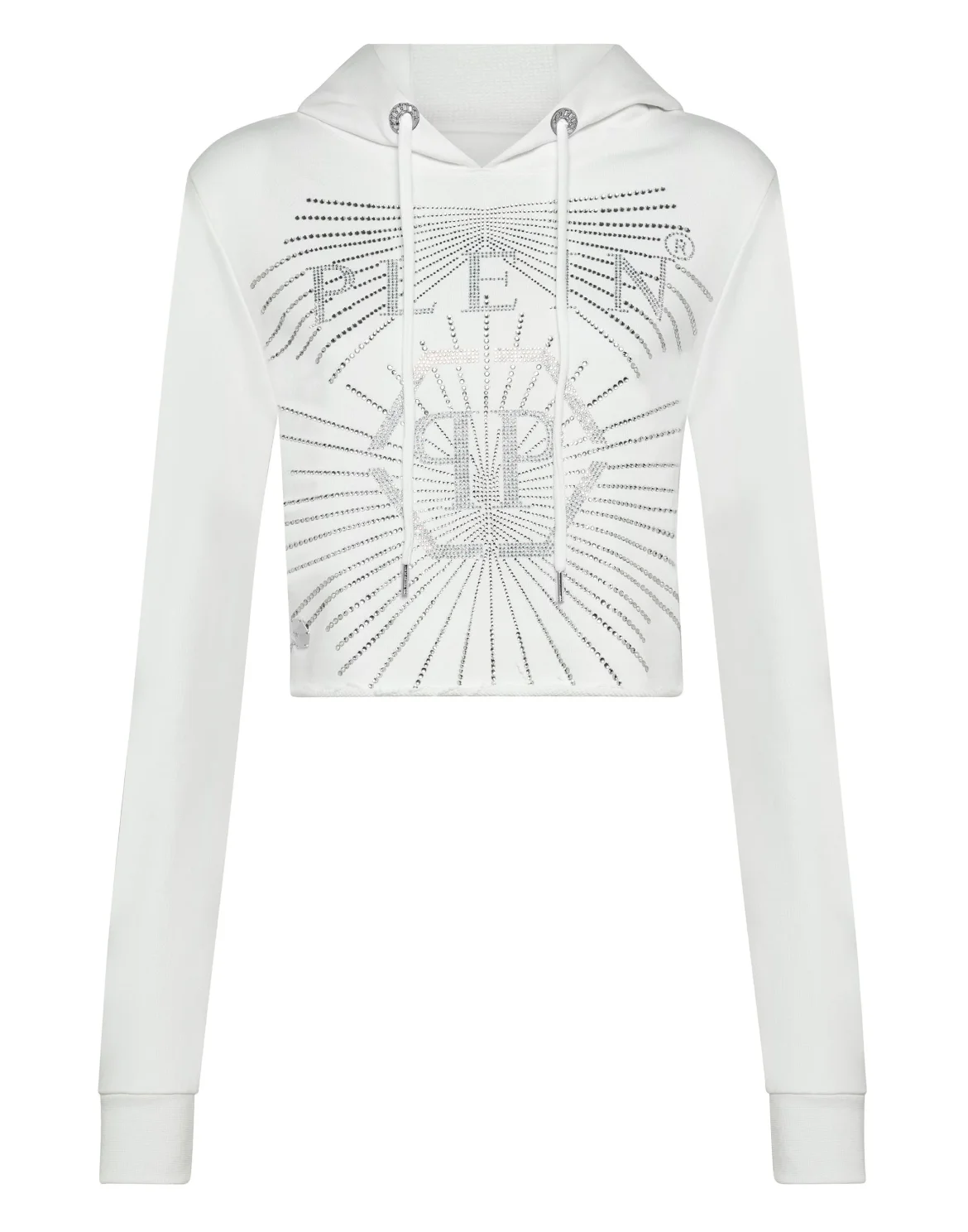 Hoodie sweatshirt Crystal, цвет: Белый