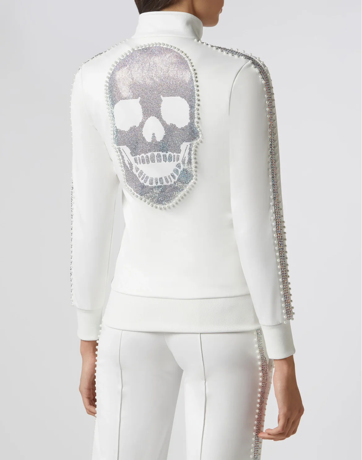 Jogging Jacket Skull, цвет: Белый