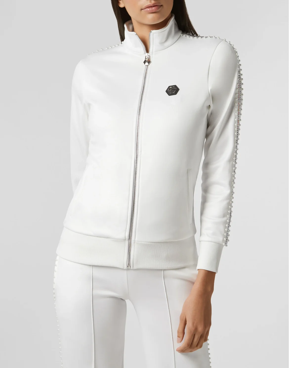 Jogging Jacket Skull, цвет: Белый