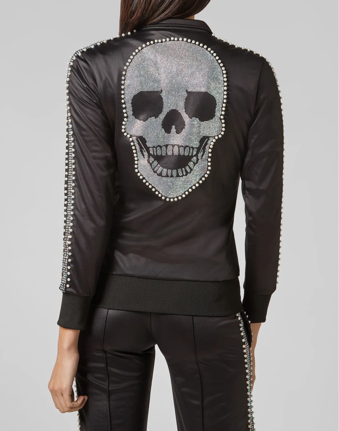 Jogging Jacket Skull, цвет: Черный