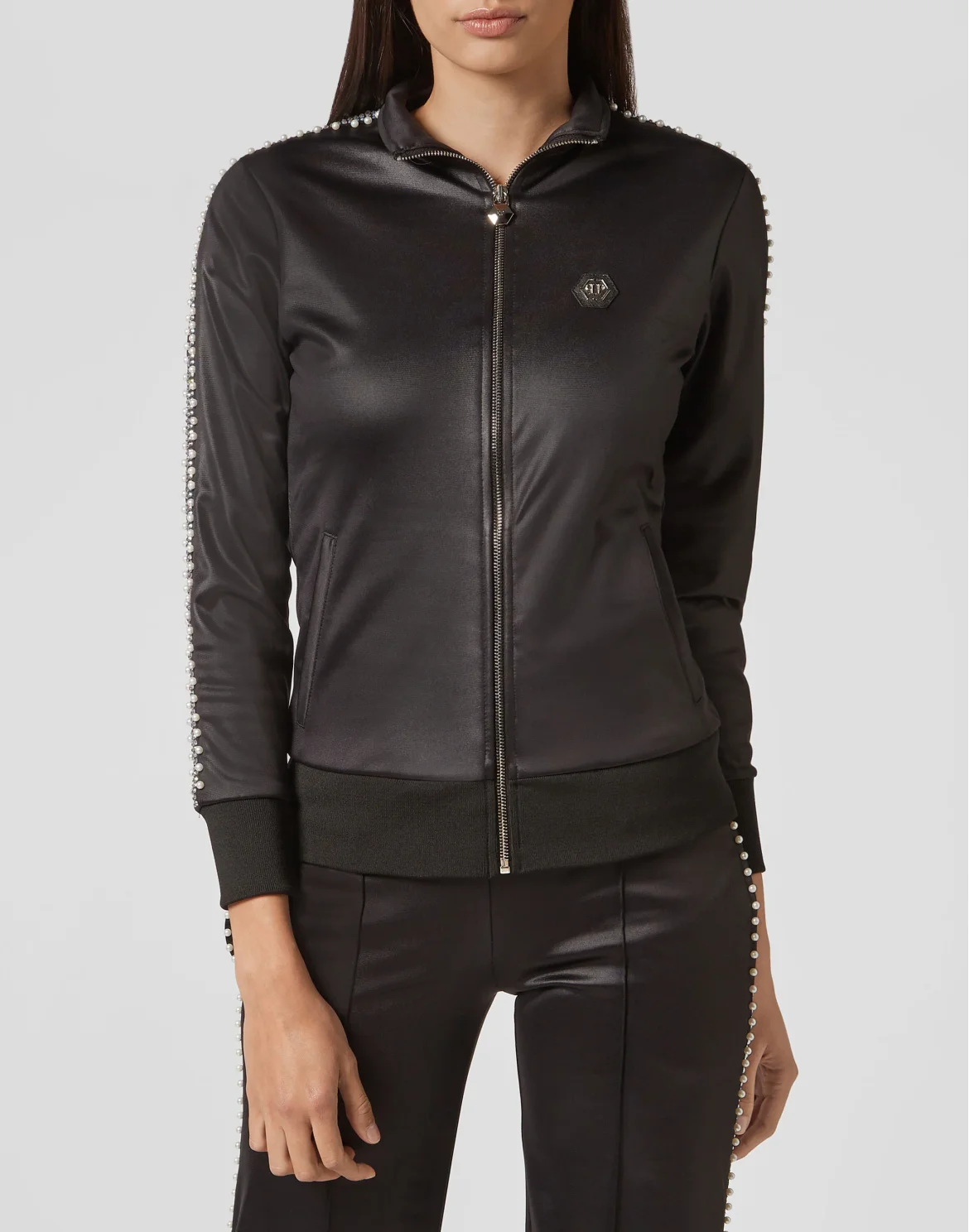 Jogging Jacket Skull, цвет: Черный
