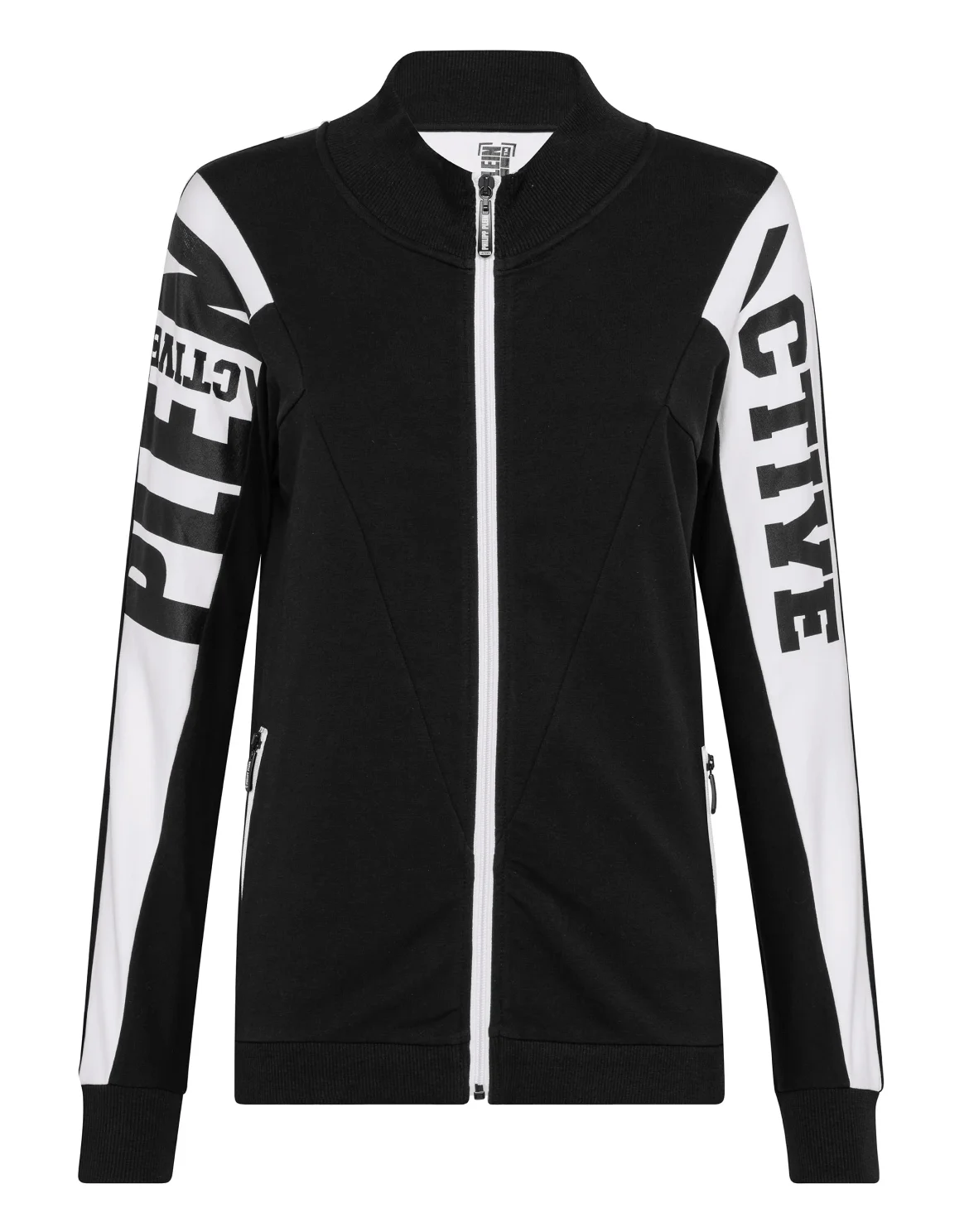 Jogging Jacket Geometric, цвет: Черный