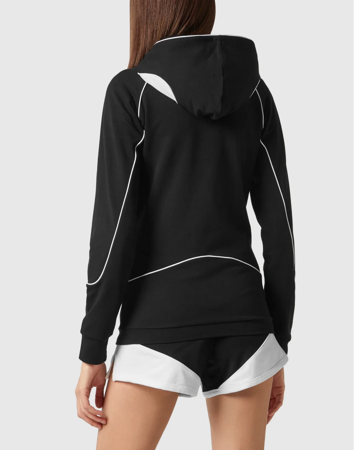 Hoodie Sweatjacket String, цвет: Черный