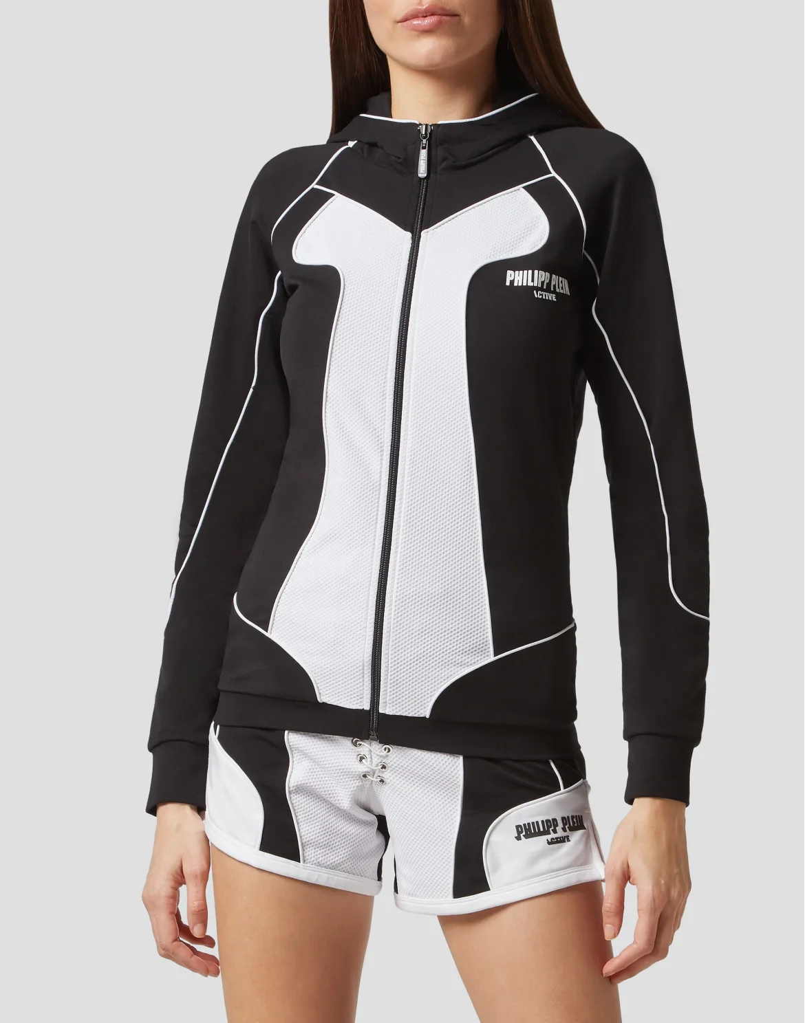 Hoodie Sweatjacket String, цвет: Черный