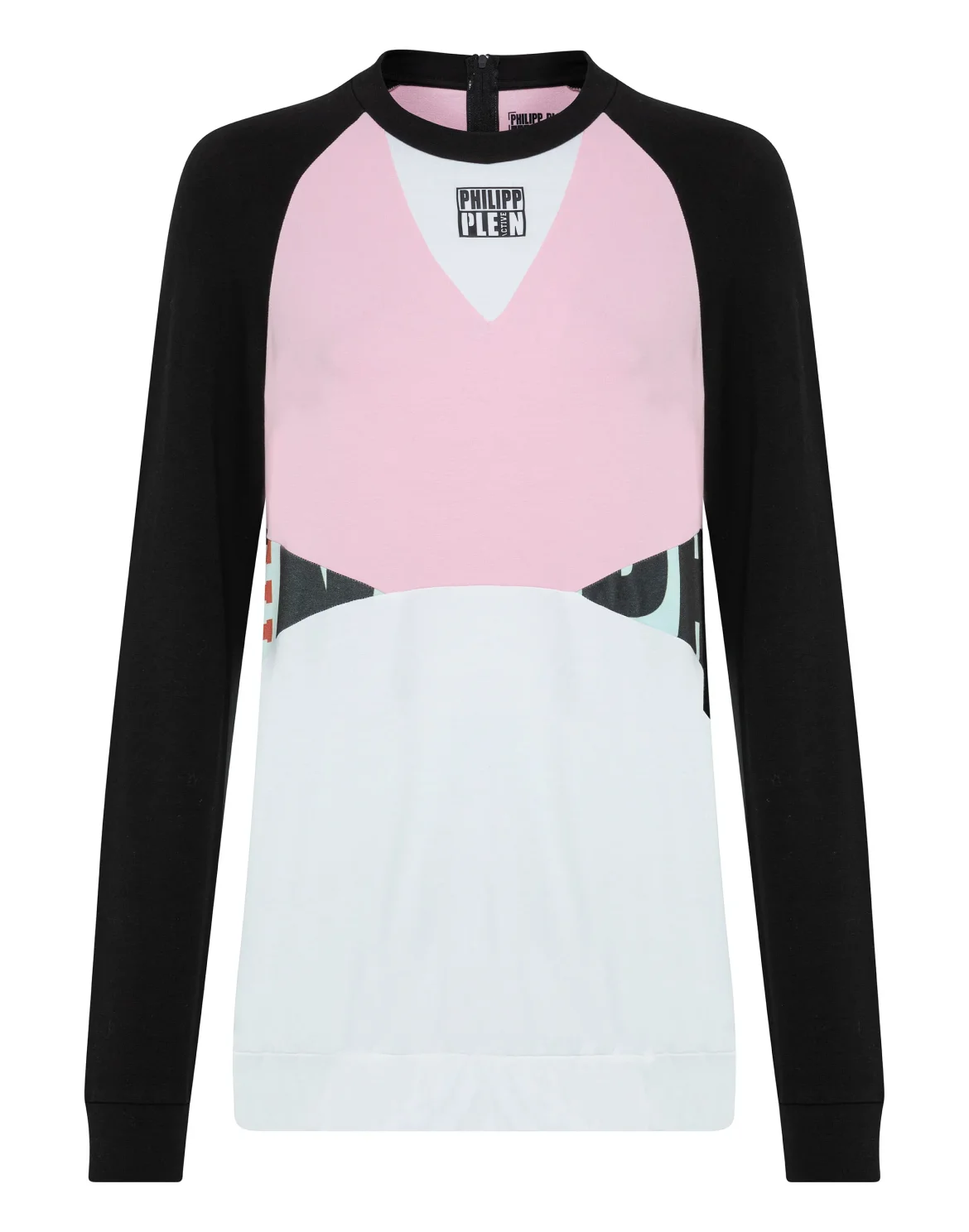 Sweatshirt LS Geometric, цвет: Мультиколор