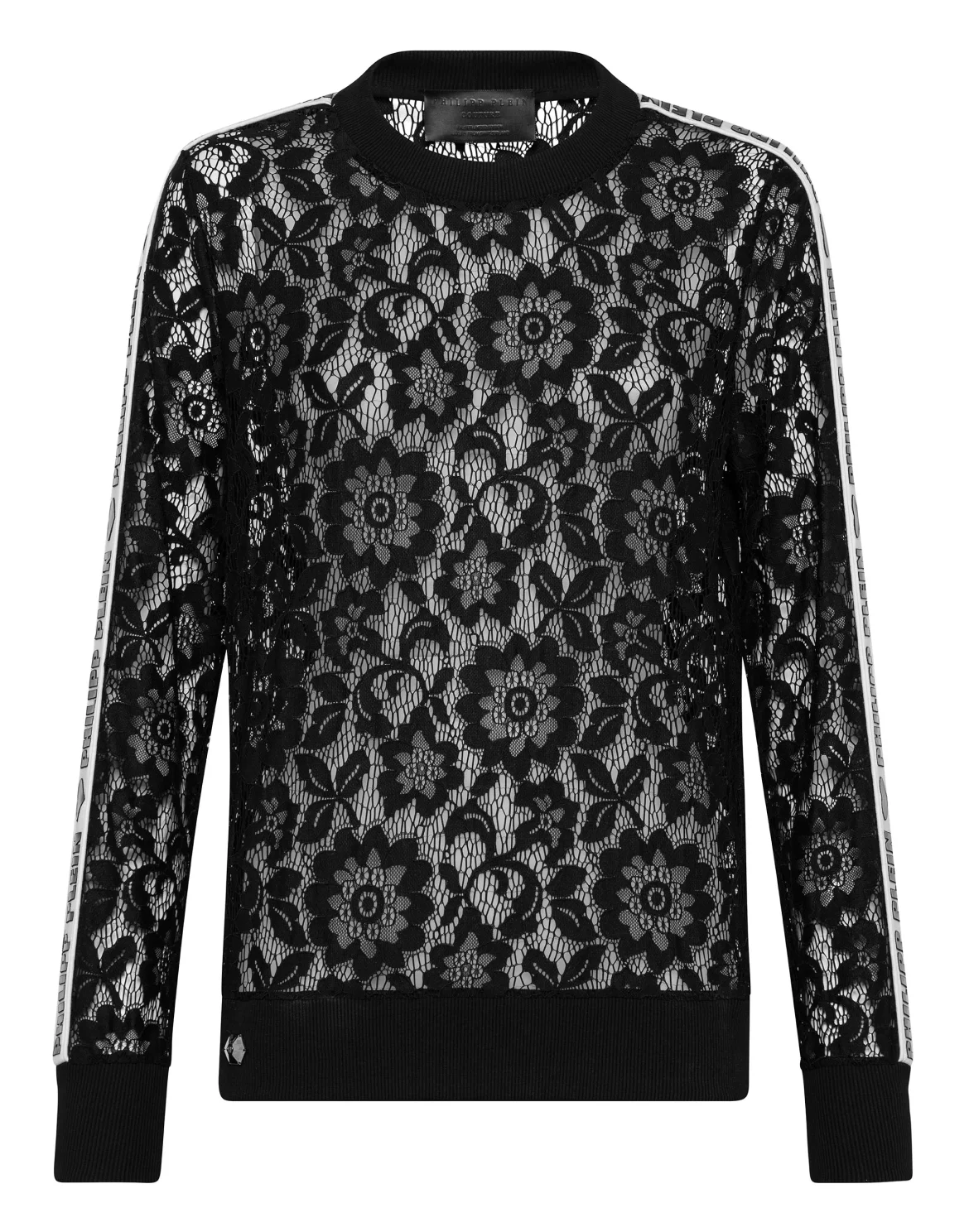 Sweatshirt LS Lace, цвет: Черный
