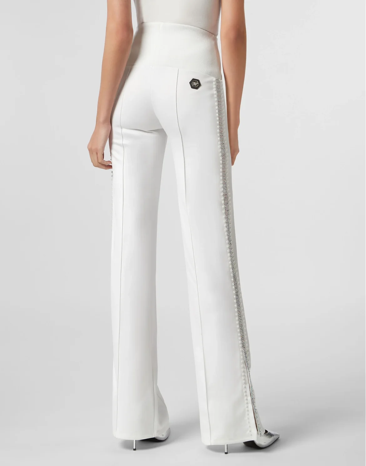 Jogging Trousers Skull, цвет: Белый