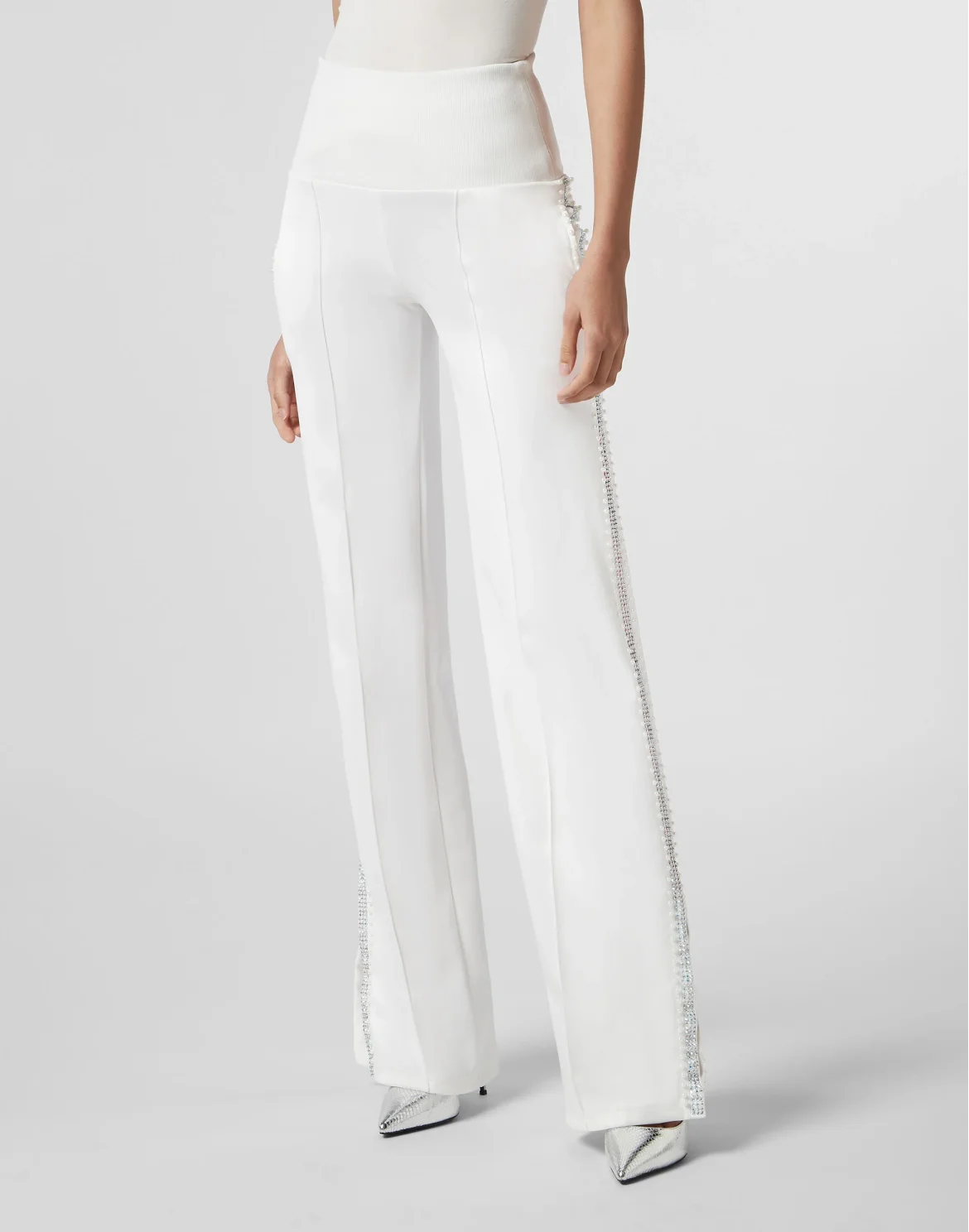 Jogging Trousers Skull, цвет: Белый