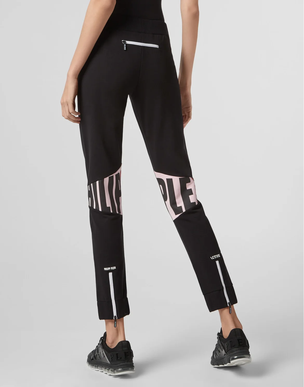 Jogging Trousers Geometric, цвет: Черный