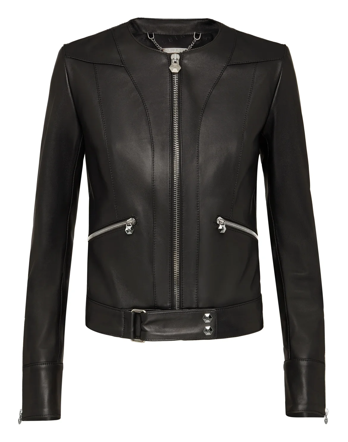 Leather Jacket Statement, цвет: Черный