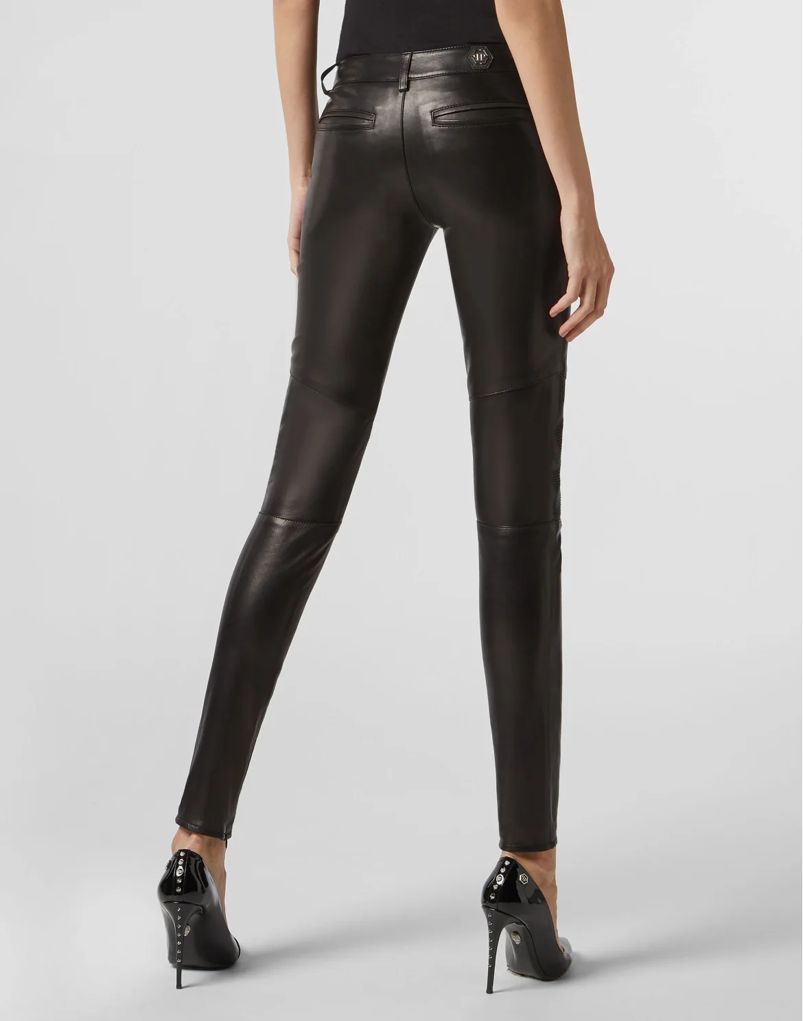 Leather Bikers Elegant, цвет: Черный