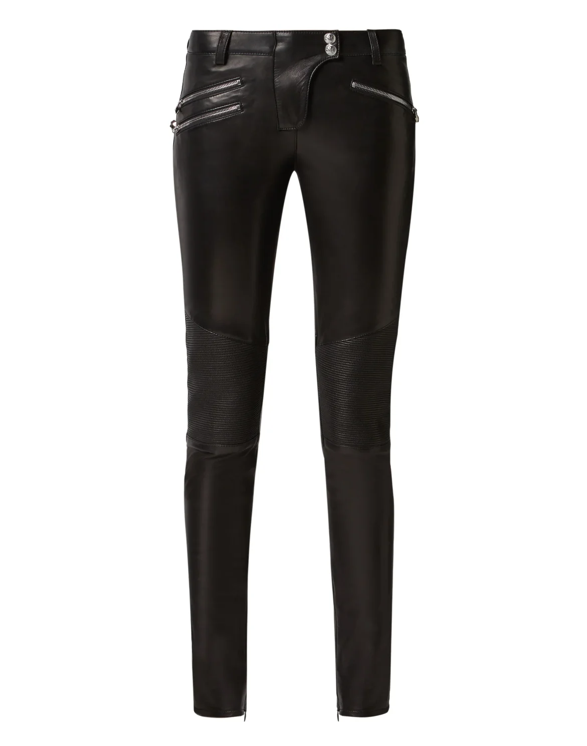 Leather Bikers Elegant, цвет: Черный