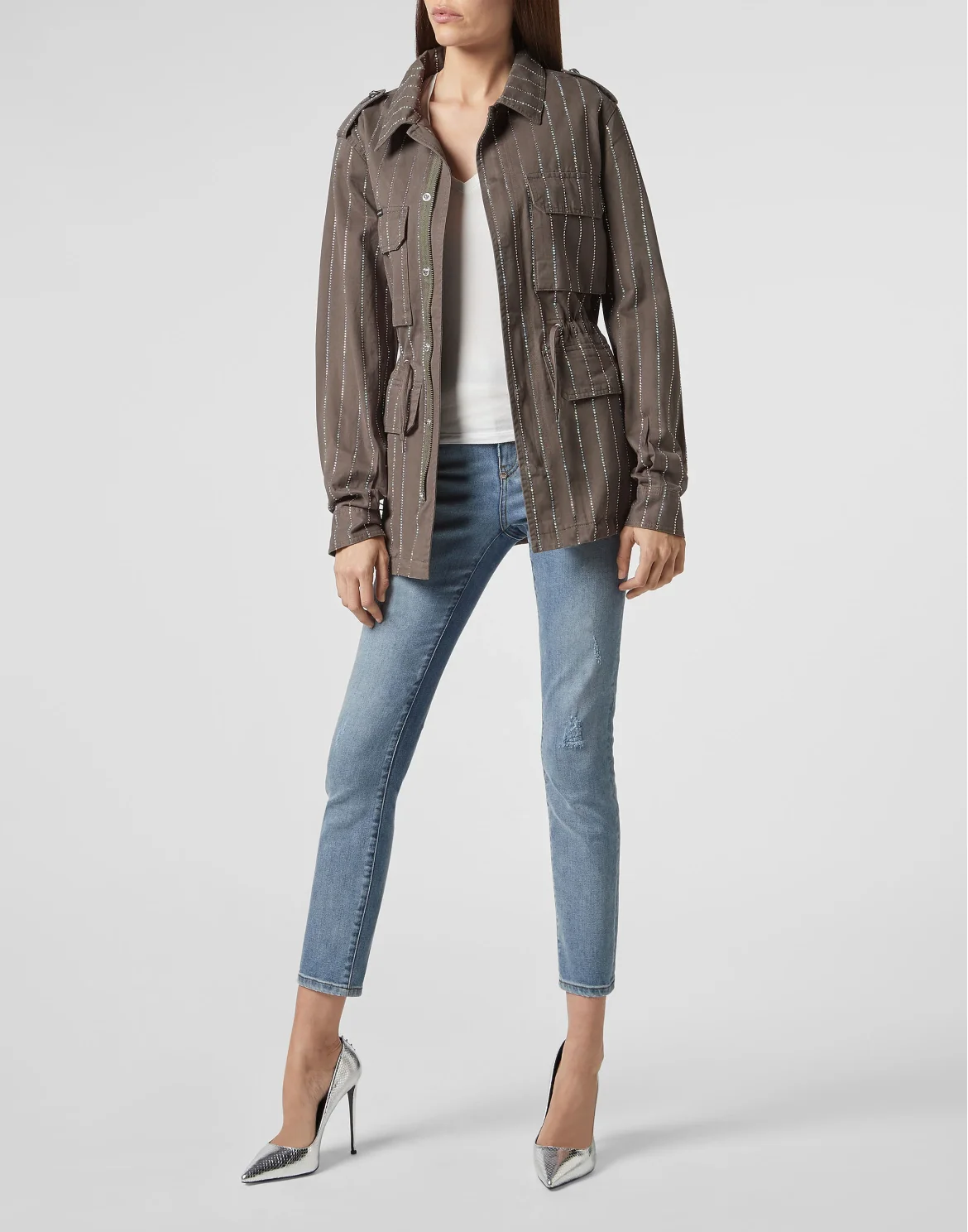 Parka Crystal, цвет: Камуфляж