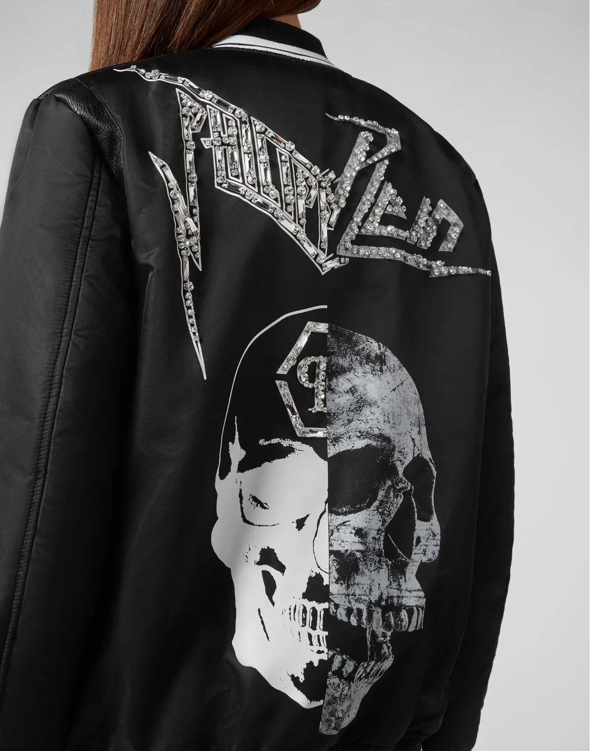 Bomber Skull, цвет: Черный