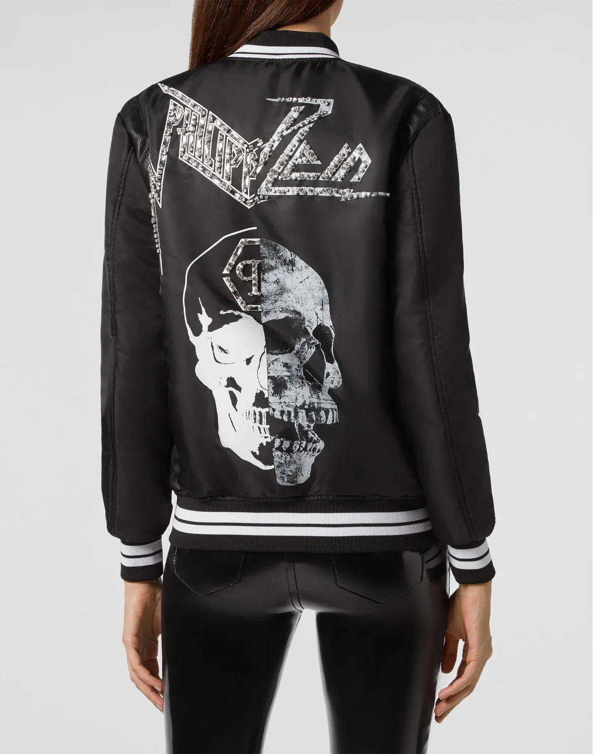 Bomber Skull, цвет: Черный