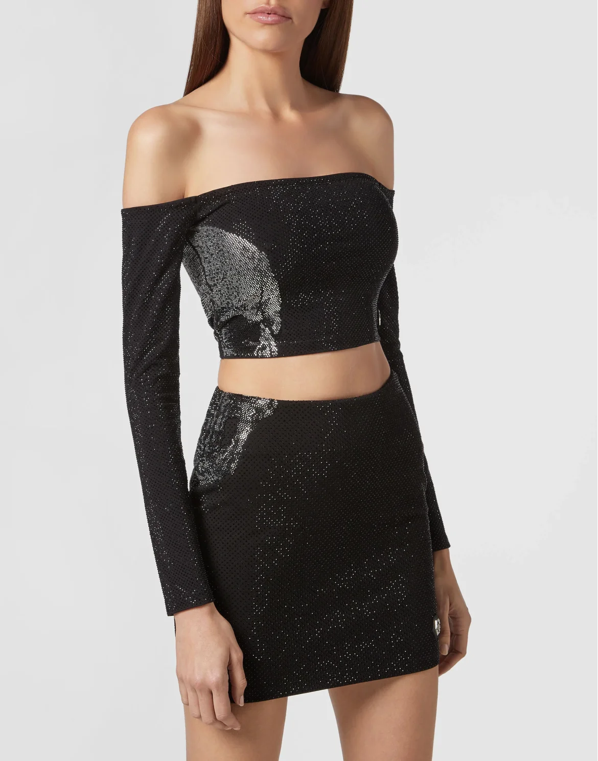 LS Top Skull, цвет: Черный