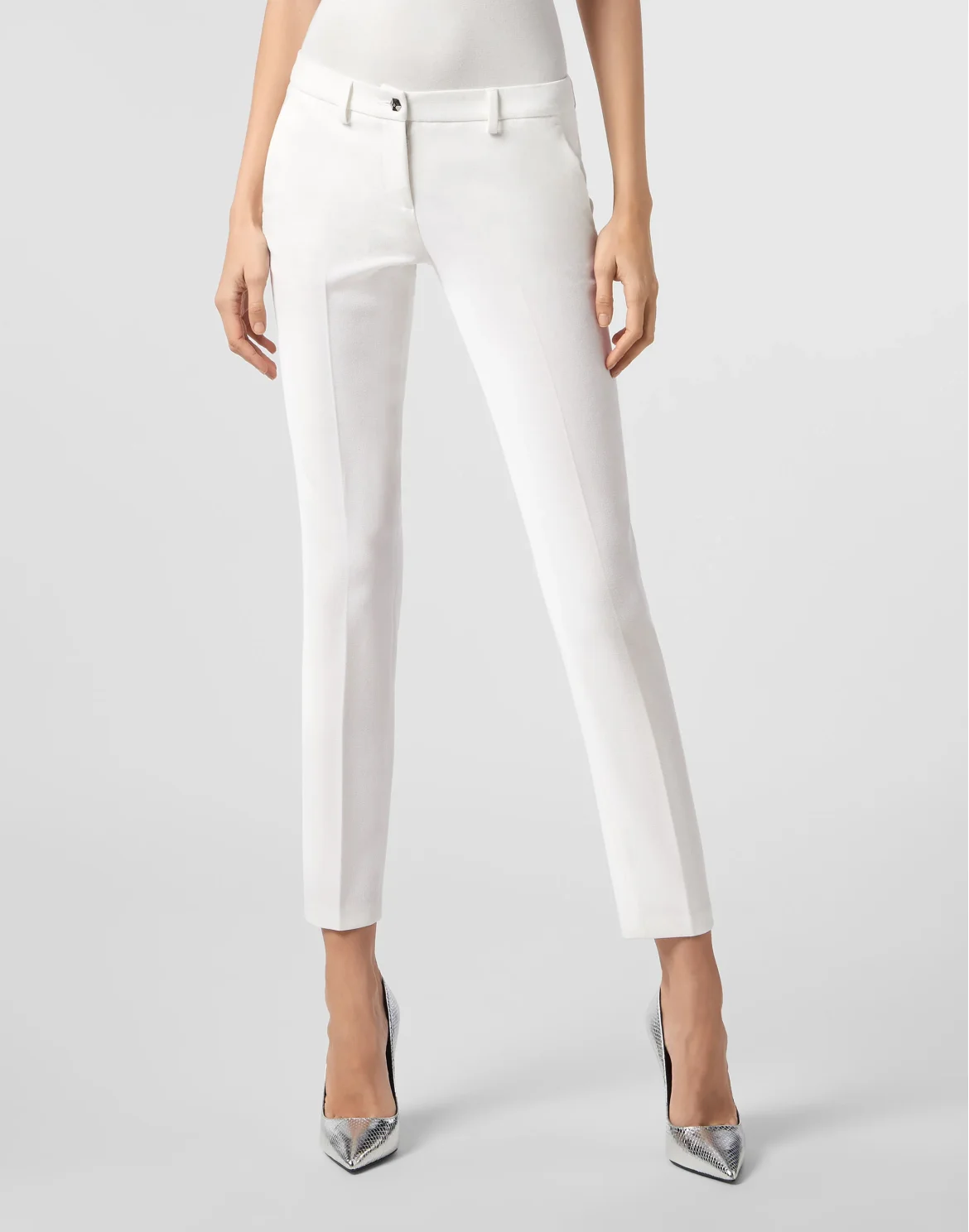 Long Trousers Elegant, цвет: Белый