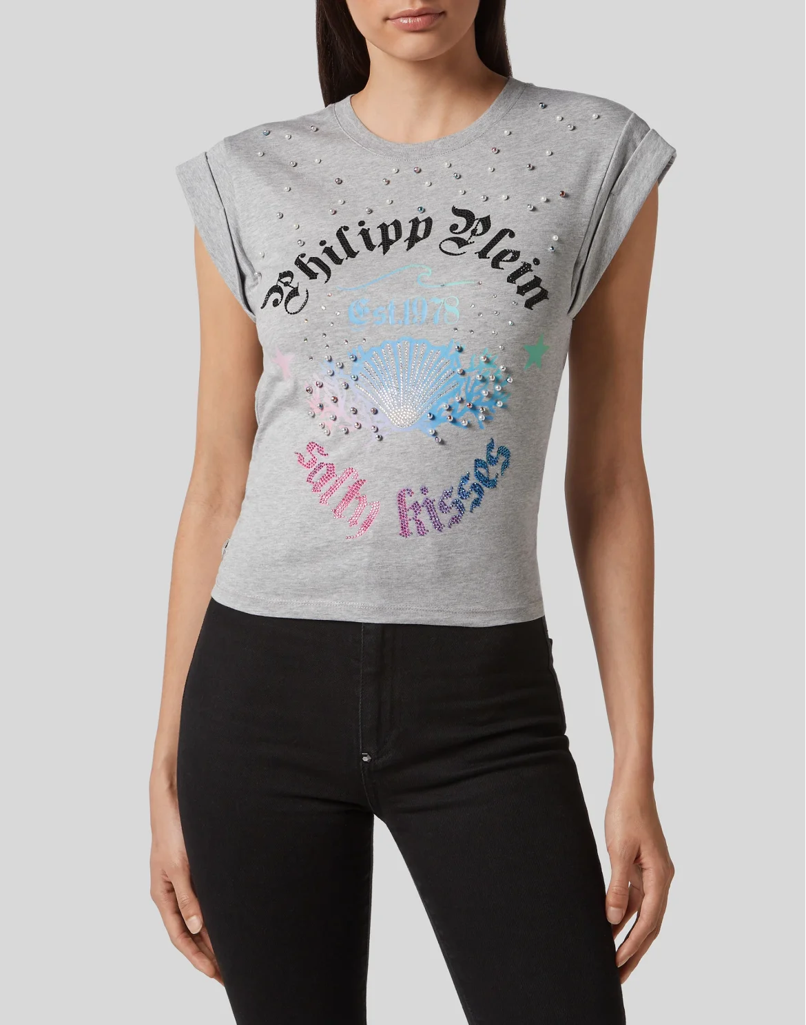 T-shirt Round Neck SS Underwater, цвет: Серый