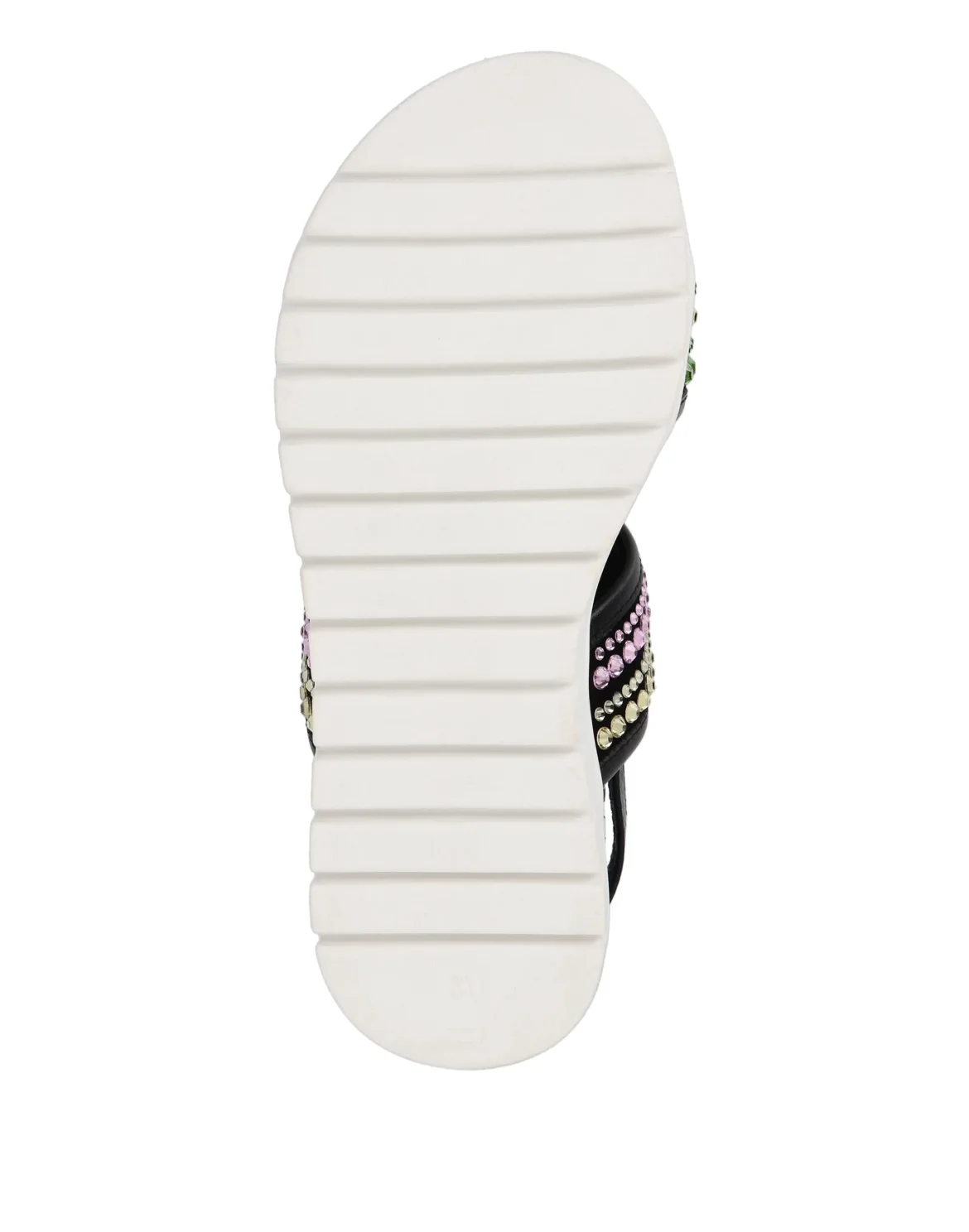 Sandals Flat, цвет: Черный
