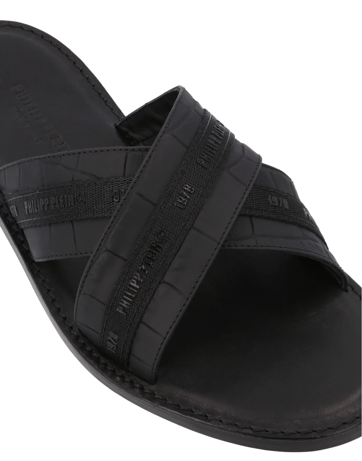 Sandals Flat Stars, цвет: Черный