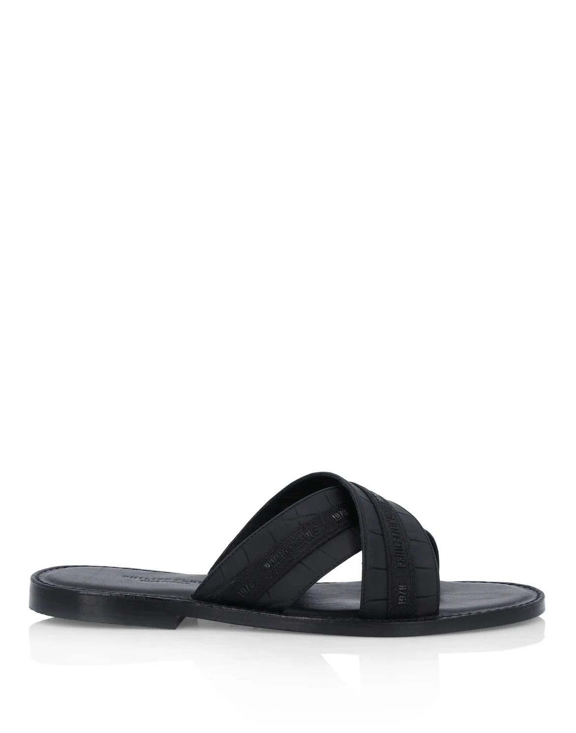 Sandals Flat Stars, цвет: Черный