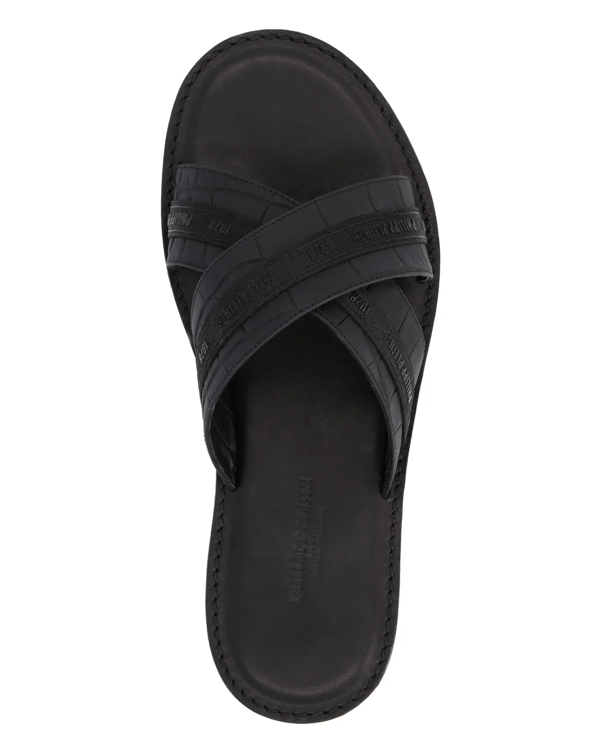 Sandals Flat Stars, цвет: Черный