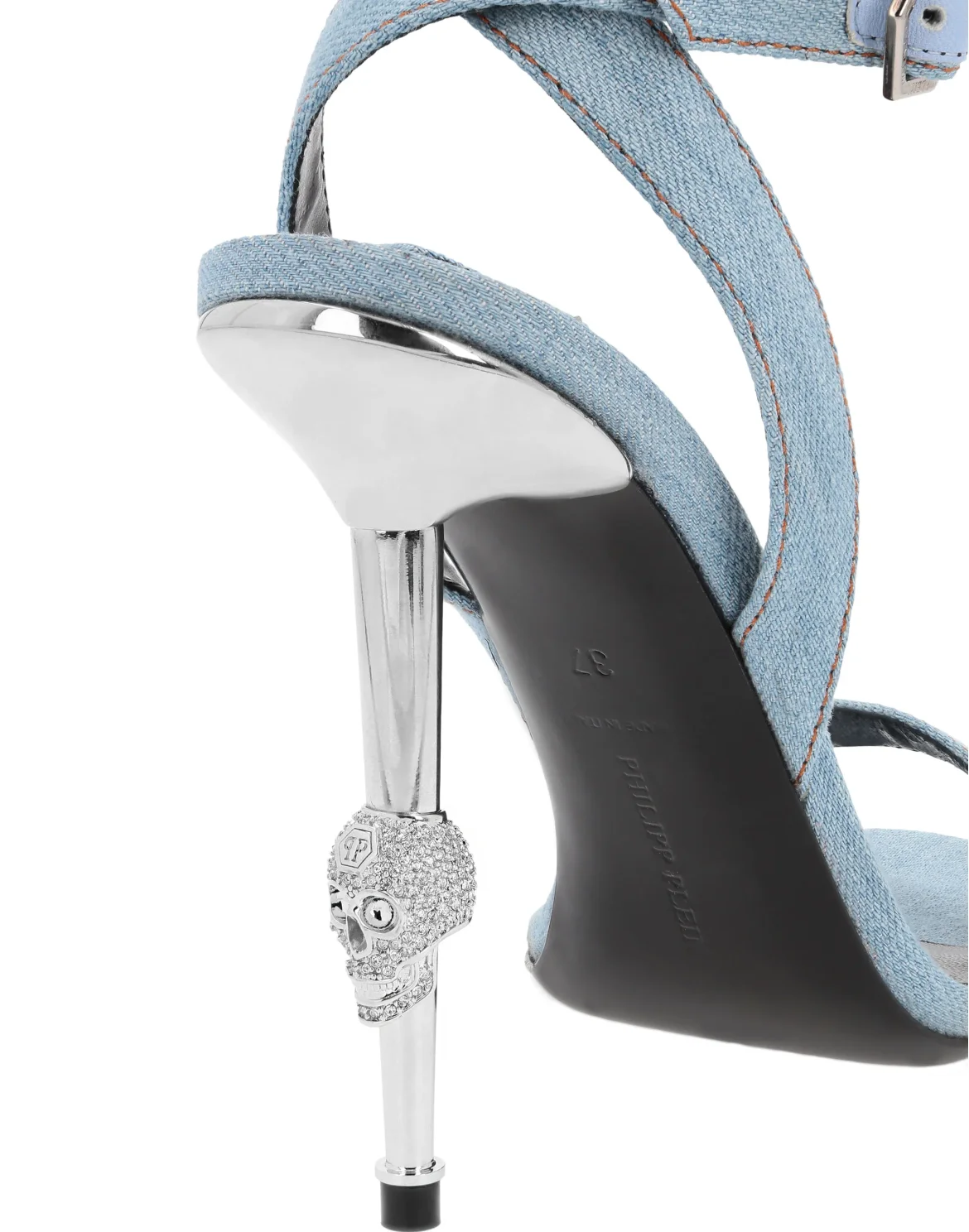 Sandals High Heels Original, цвет: Синий