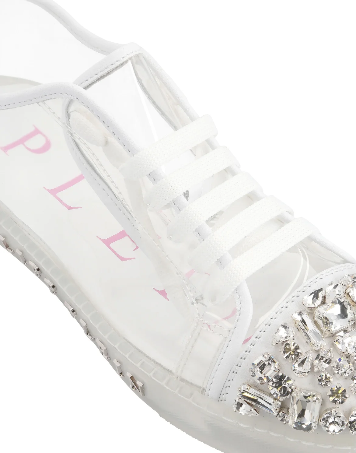 Lo-Top Sneakers Crystal, цвет: Белый
